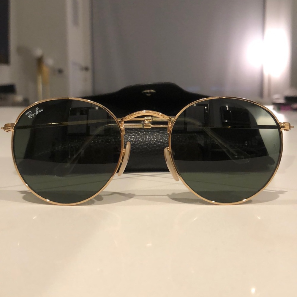 Authentic Round Ray Ban Sunglasses